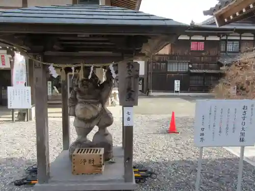 秋葉總本殿可睡斎の手水舎