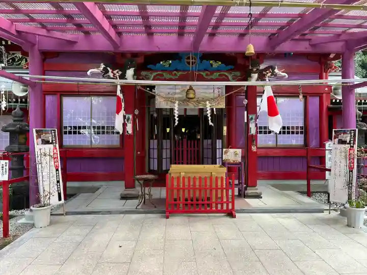 加紫久利神社の本殿・本堂