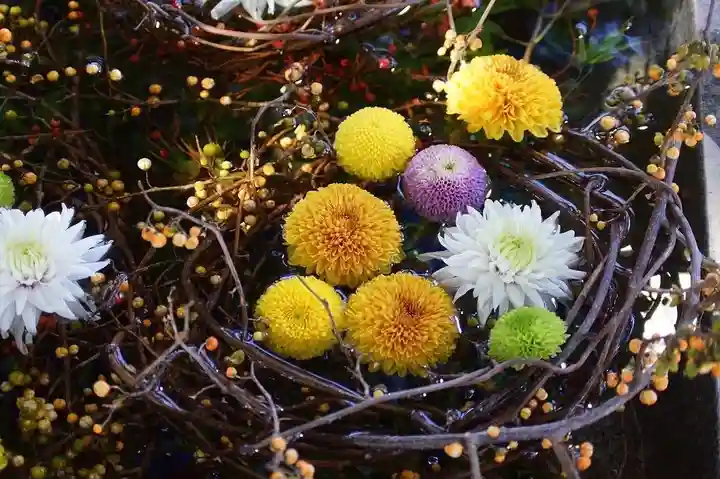 東海市熊野神社の手水舎