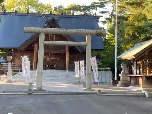 富良野神社の鳥居