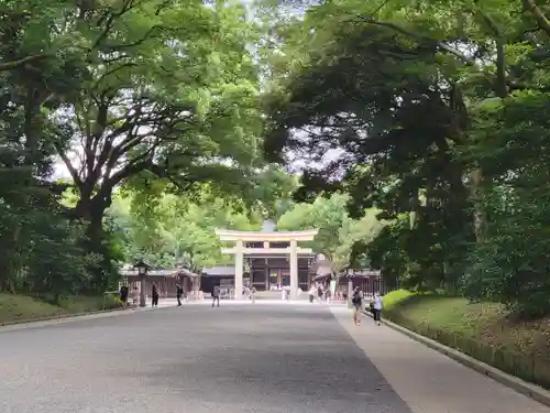 明治神宮の鳥居