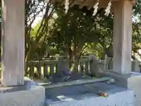 龍口明神社の手水舎
