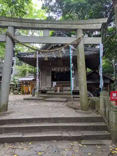 八百富神社の鳥居