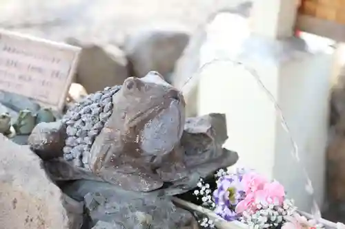 星置神社の手水