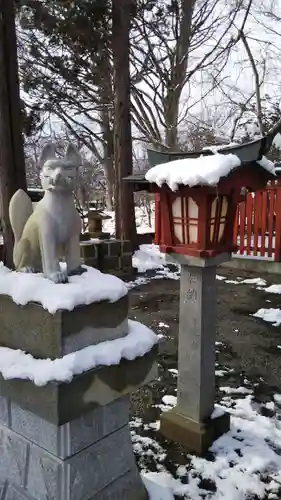 殺生石稲荷神社の狛犬