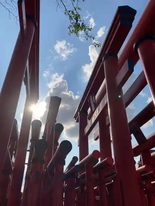 小泉稲荷神社の鳥居