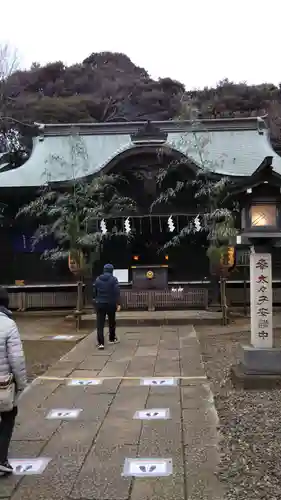 畑子安神社の本殿・本堂
