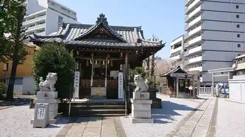 高田氷川神社の本殿・本堂