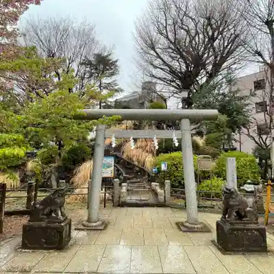 鳩森八幡神社の末社・摂社