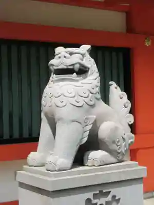 千葉神社の狛犬