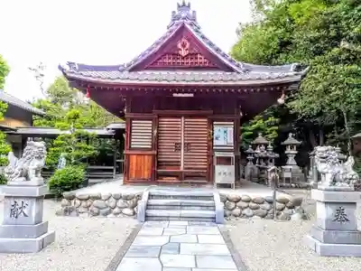 八幡社（渡内八幡社）の本殿・本堂