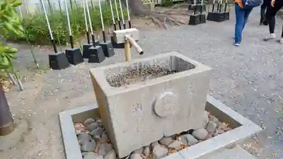 旗上弁財天社の手水舎