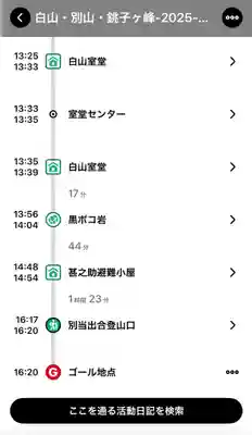 白山比咩神社　奥宮(石川県)