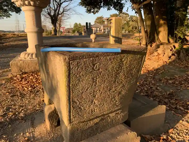 八幡神社の手水舎