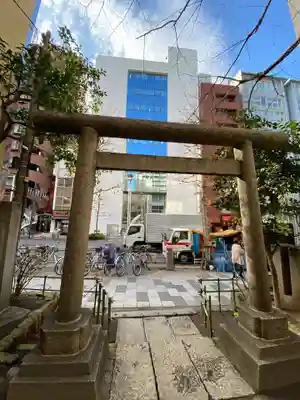 秋葉神社の鳥居