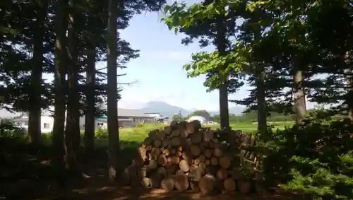 倶知安神社の景色