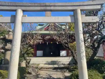 亀戸天神社の鳥居