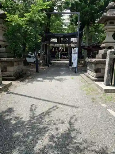 岩崎神社の鳥居