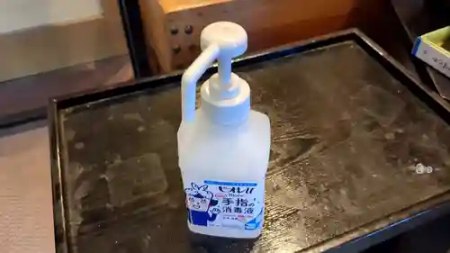 眞言寺の感染症対策