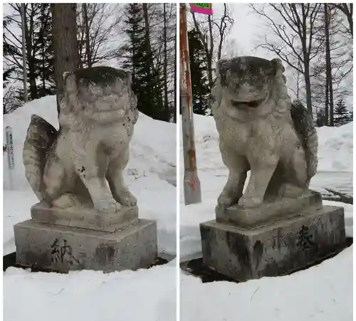 美深神社の狛犬