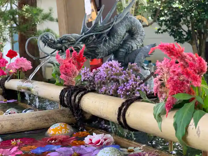 今市報徳二宮神社の手水舎