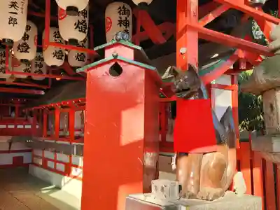 諏訪神社・諏訪山稲荷神社の狛犬