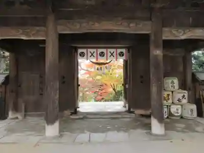 二本松神社の山門・神門