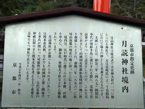 月読神社（松尾大社摂社）の歴史