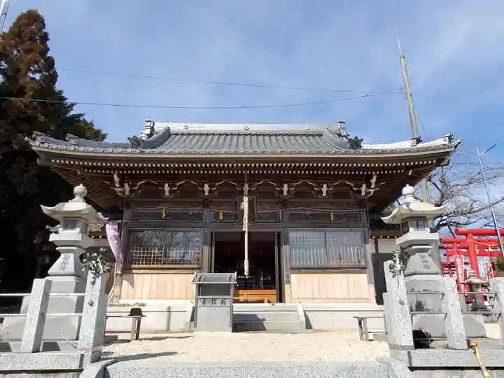 金井神社の本殿・本堂