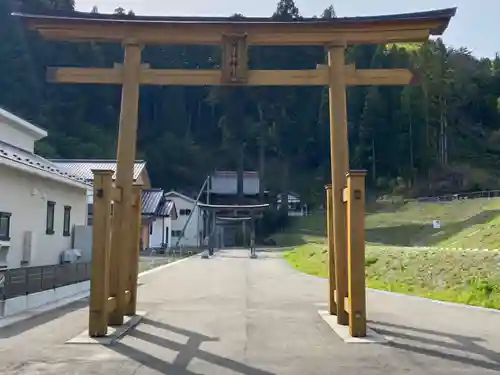 鵜住神社の鳥居