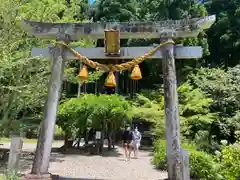 根道神社の鳥居