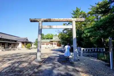 安城神社の鳥居