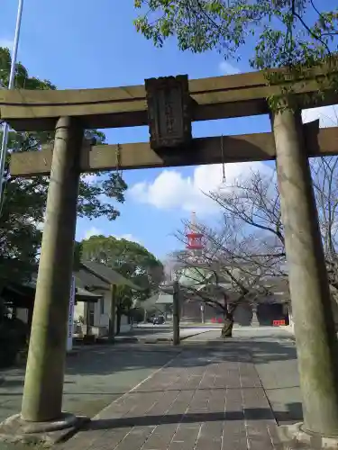 豊山八幡神社の鳥居