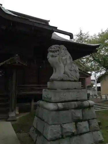 大桑神社の狛犬