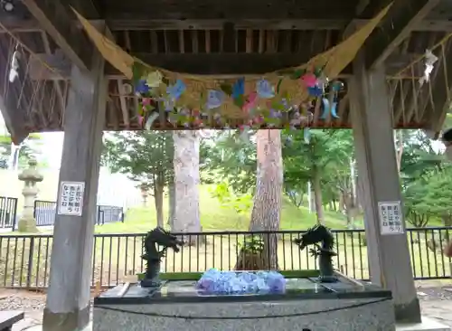 美幌神社の手水