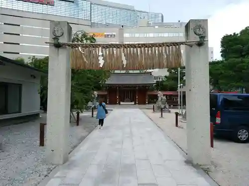 警固神社の鳥居