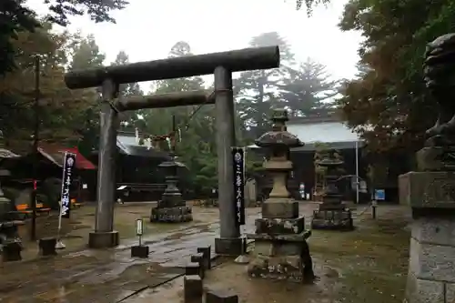 三春大神宮の鳥居