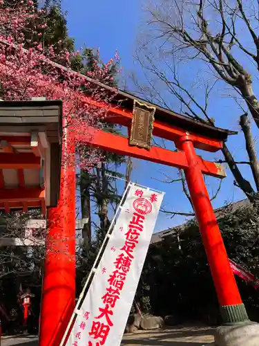 馬橋稲荷神社の鳥居