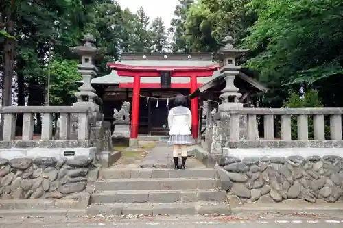 中野谷神社の鳥居