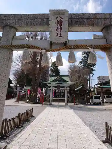 川越八幡宮の鳥居