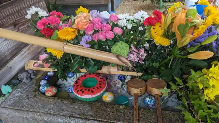 勝林寺の手水舎