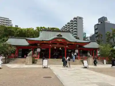 生田神社の本殿・本堂