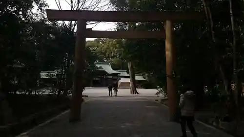 上知我麻神社（熱田神宮摂社）の鳥居