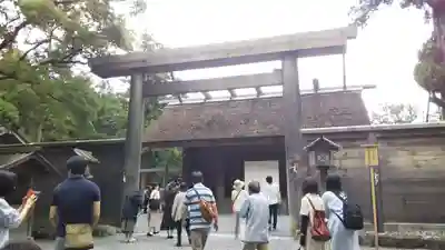 伊勢神宮外宮(豊受大神宮)の鳥居