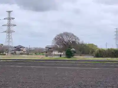 神社（名称不明）の周辺