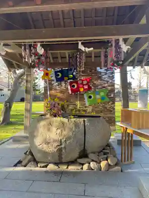 当別神社の手水舎