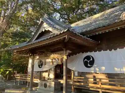 事任八幡宮の本殿・本堂