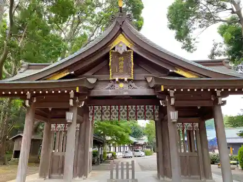 姉埼神社の山門・神門