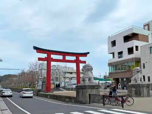 鶴岡八幡宮の鳥居