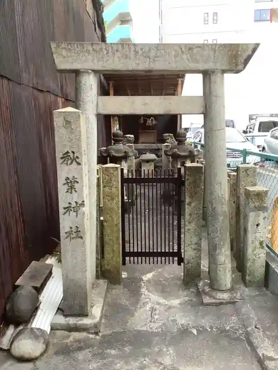 秋葉神社の鳥居